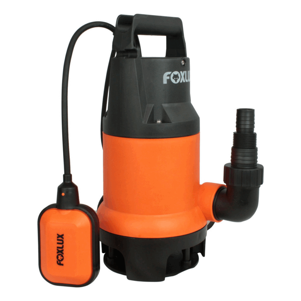 bomba sapo submersa 1hp 127v foxlux